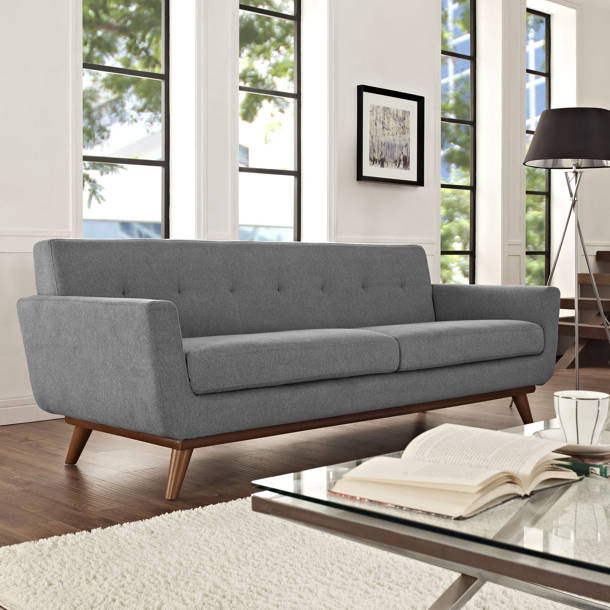Engage Upholstered Fabric Loveseat main image 1